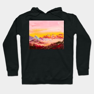 Foggy morning in Pyrenees Hoodie